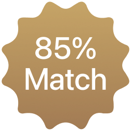 85% Match Badge