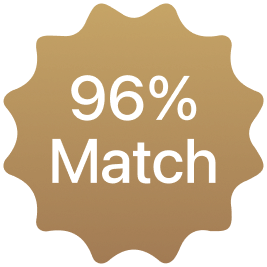 96% Match Badge